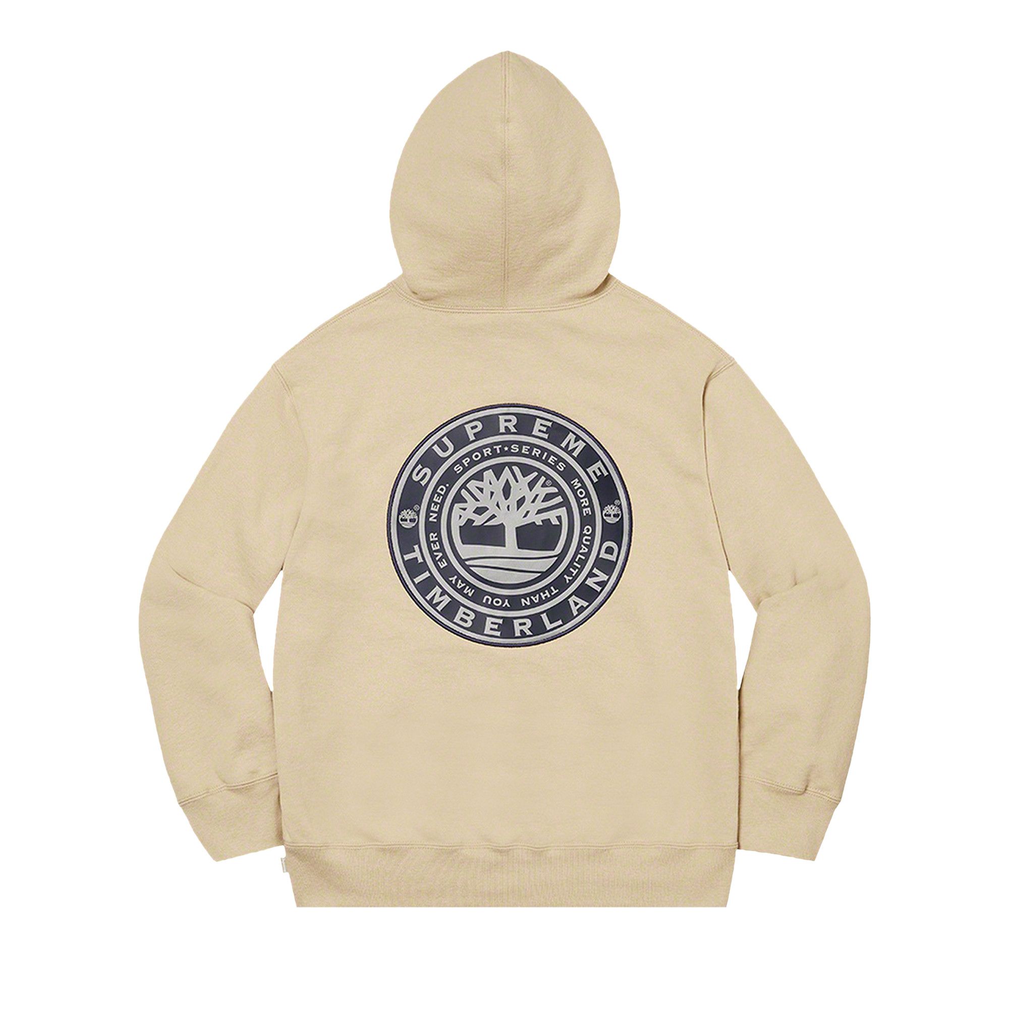 Buy Supreme x Timberland Hooded Sweatshirt 'Taupe' - FW21SW27