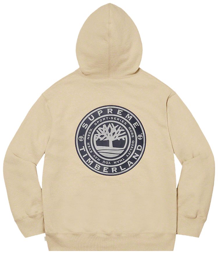 Supreme x Timberland Hooded Sweatshirt Taupe