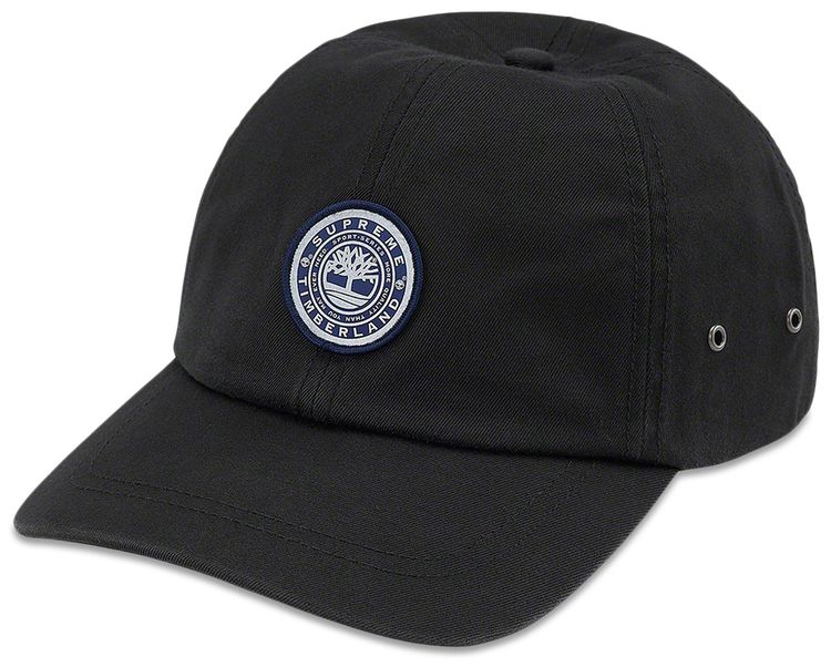Supreme x Timberland 6 Panel Black