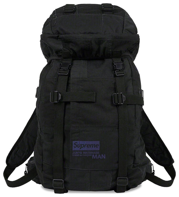 Supreme x Junya Watanabe x Comme des Garcons MAN Patchwork Backpack Black