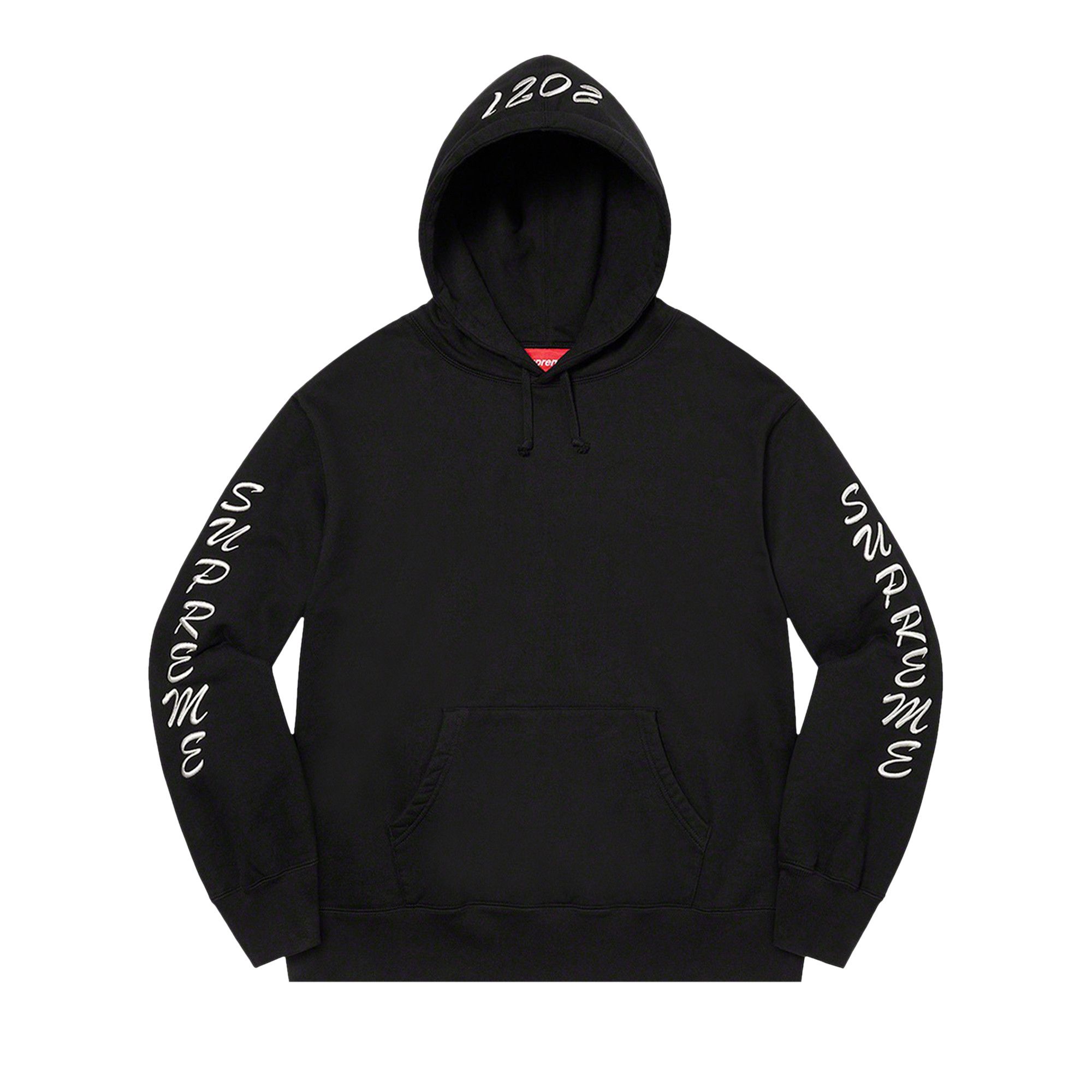 Buy Supreme Guardian Hooded Sweatshirt 'Black' - FW21SW8