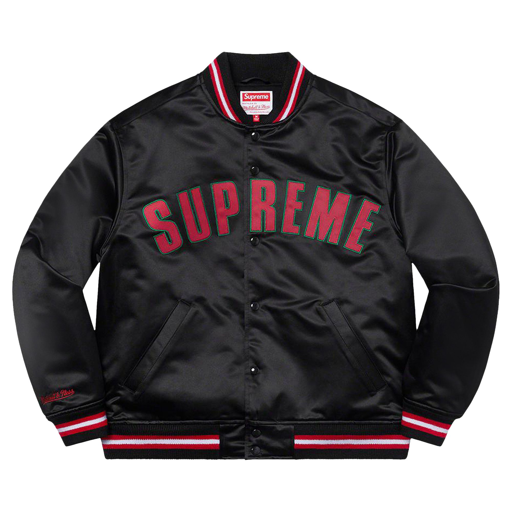 Buy Supreme x Mitchell & Ness Patchwork Baseball Jersey