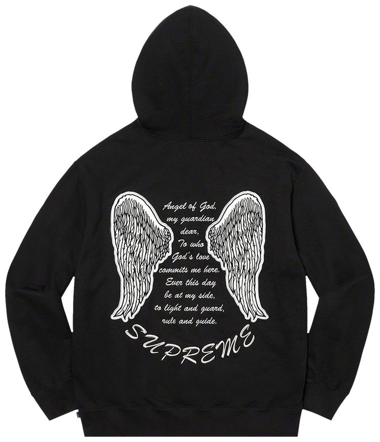 Supreme Guardian Hooded Sweatshirt Black
