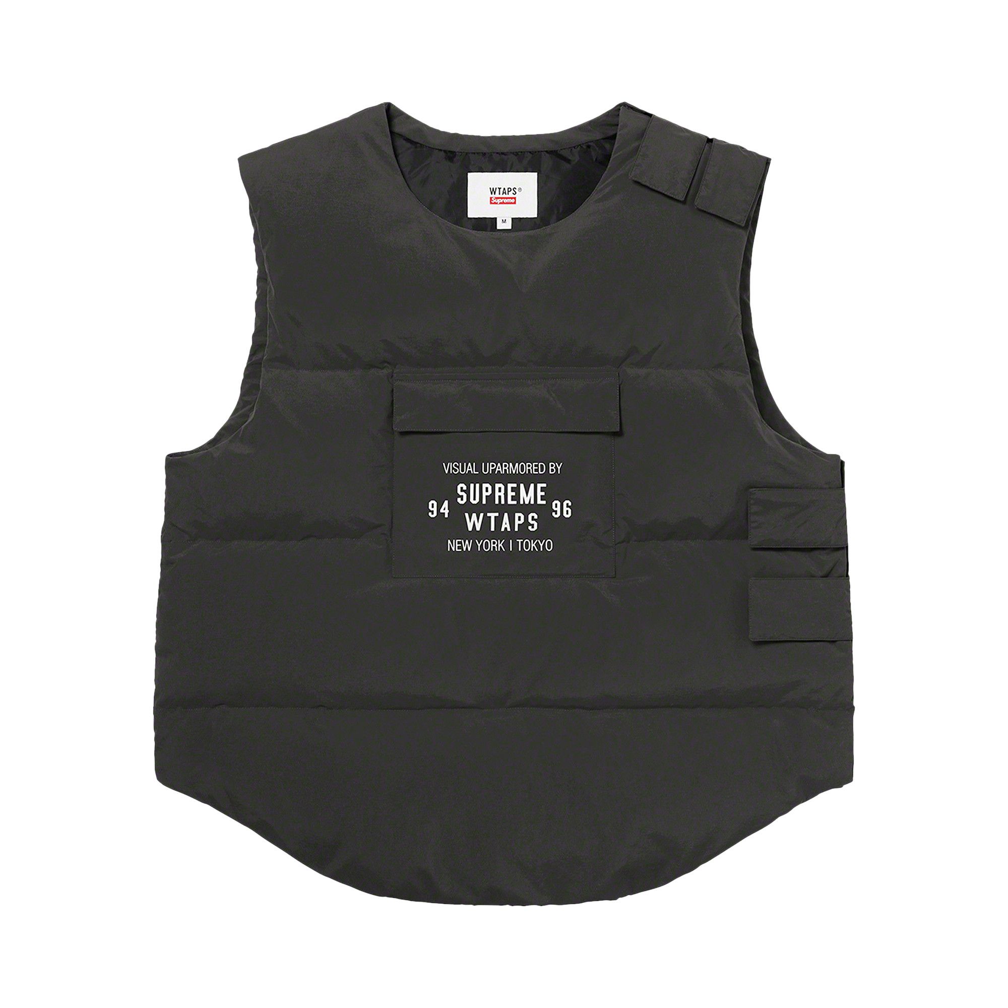 【L】Supreme/WTAPS Tactical Down Vest Buy Supreme x WTAPS Tactical Down Vest 'Black' - FW21J111