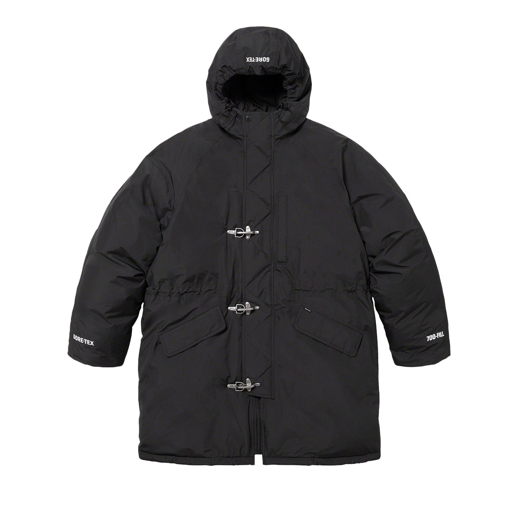 Size l Supreme GORE TEX 700 Fill Down Parka Black