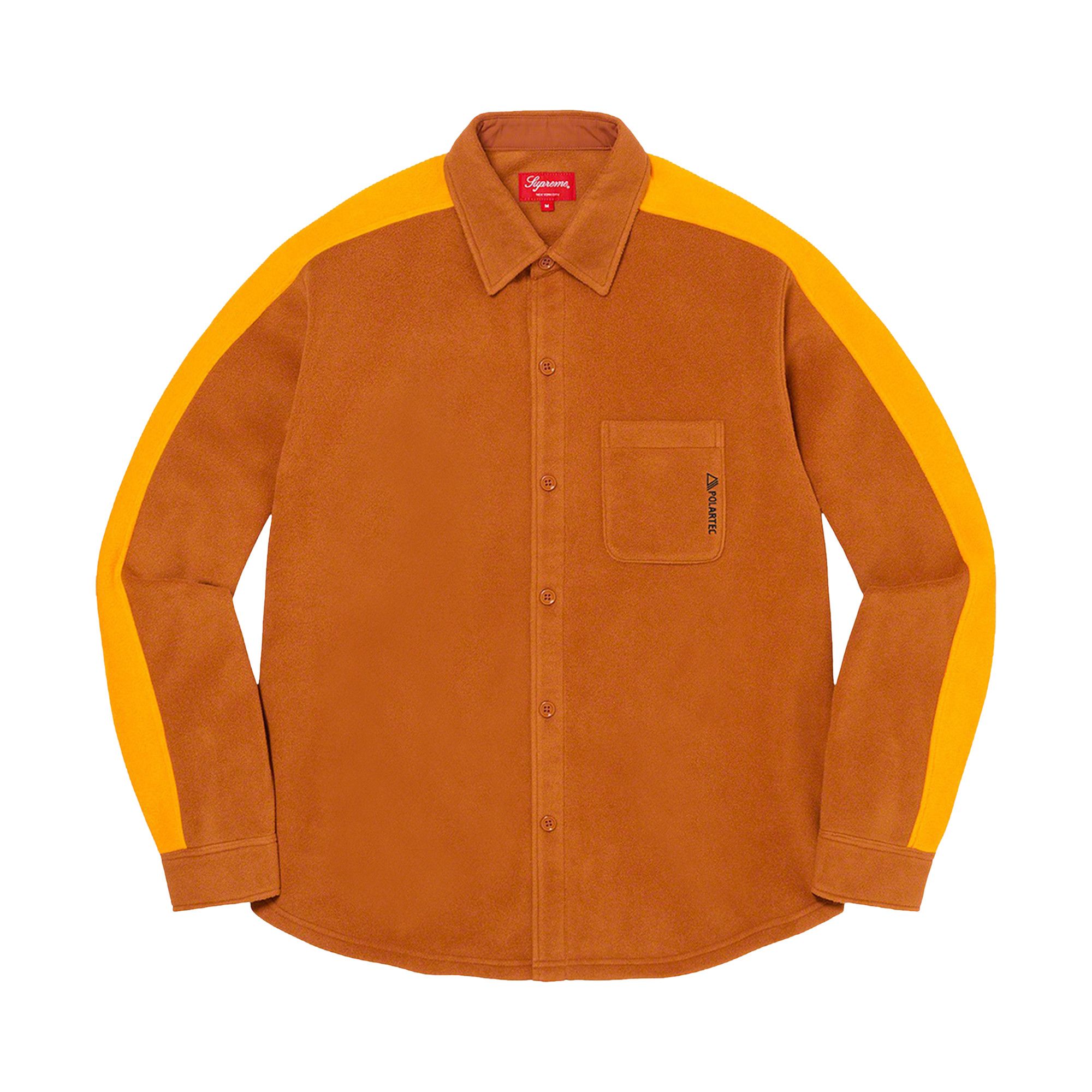 Buy Supreme Polartec Shirt 'Rust' - FW21S10 RUST | GOAT CA Buy Supreme Polartec Shirt 'Rust' - FW21S10 RUST | GOAT CA
