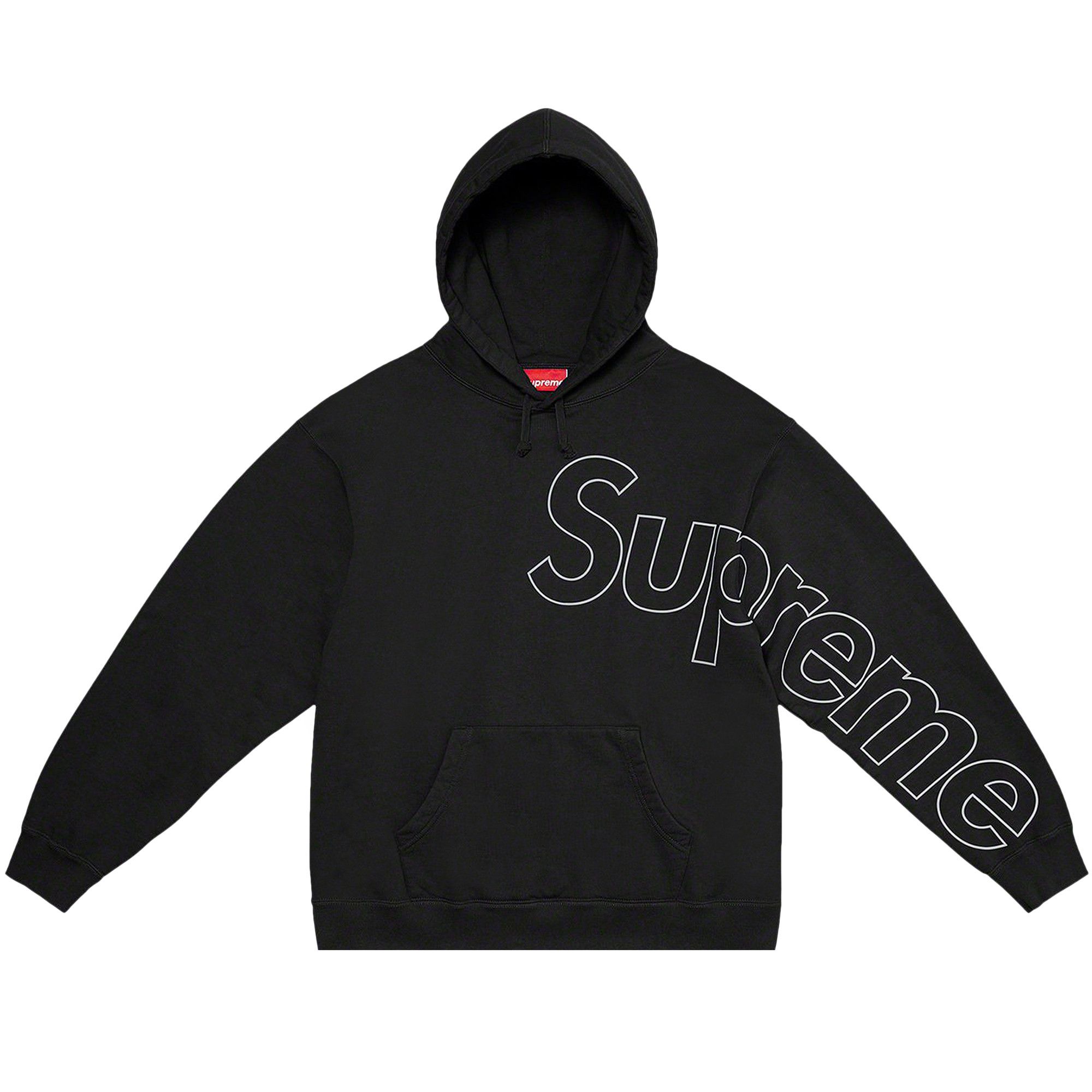 トップス SUPREME 21AW REFLECTIVE HOODED Buy Supreme Reflective Hooded Sweatshirt 'Black' - FW21SW82 BLACK