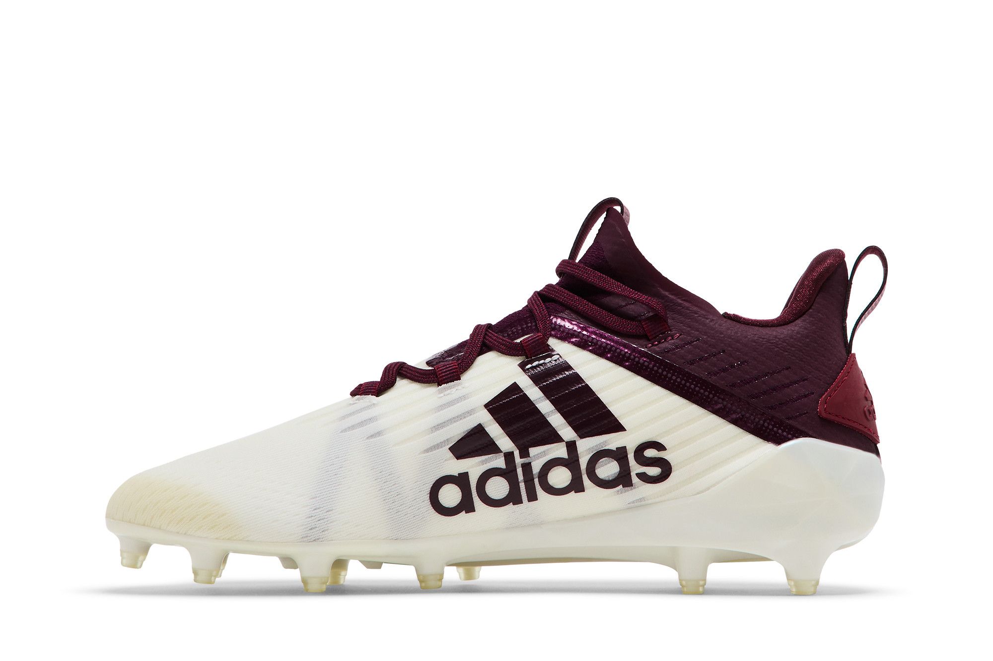 Buy Adizero Cleat White Burgundy EH1311 GOAT CA
