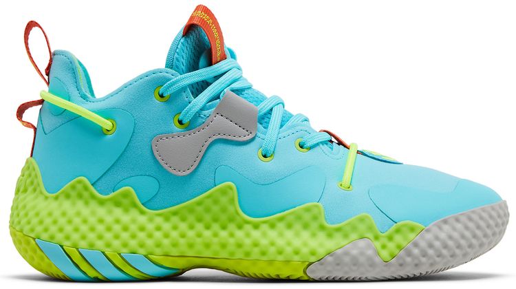 Adidas Harden Vol 6 J Pulse Aqua Solar Yellow