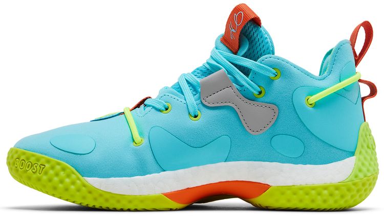 Adidas Harden Vol 6 J Pulse Aqua Solar Yellow
