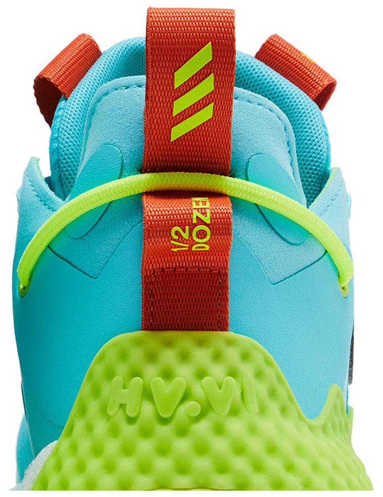 Adidas Harden Vol 6 J Pulse Aqua Solar Yellow