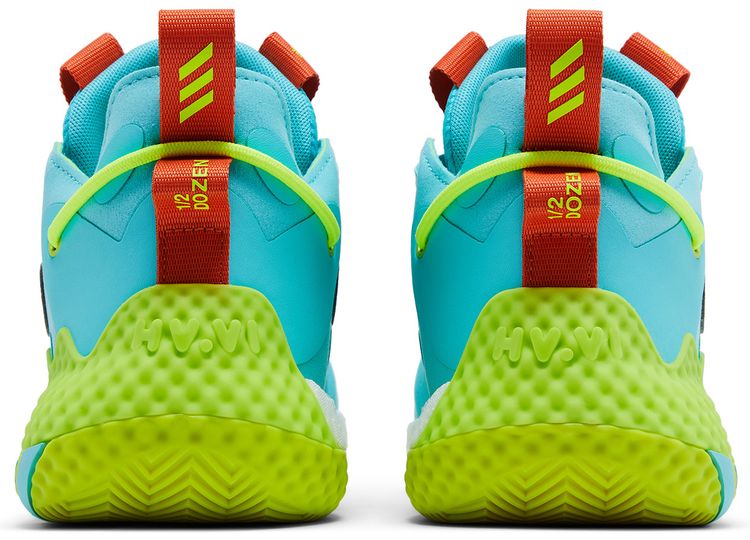 Adidas Harden Vol 6 J Pulse Aqua Solar Yellow