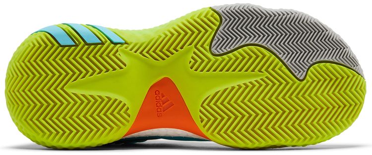 Adidas Harden Vol 6 J Pulse Aqua Solar Yellow