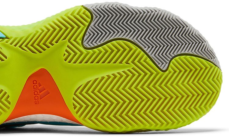 Adidas Harden Vol 6 J Pulse Aqua Solar Yellow