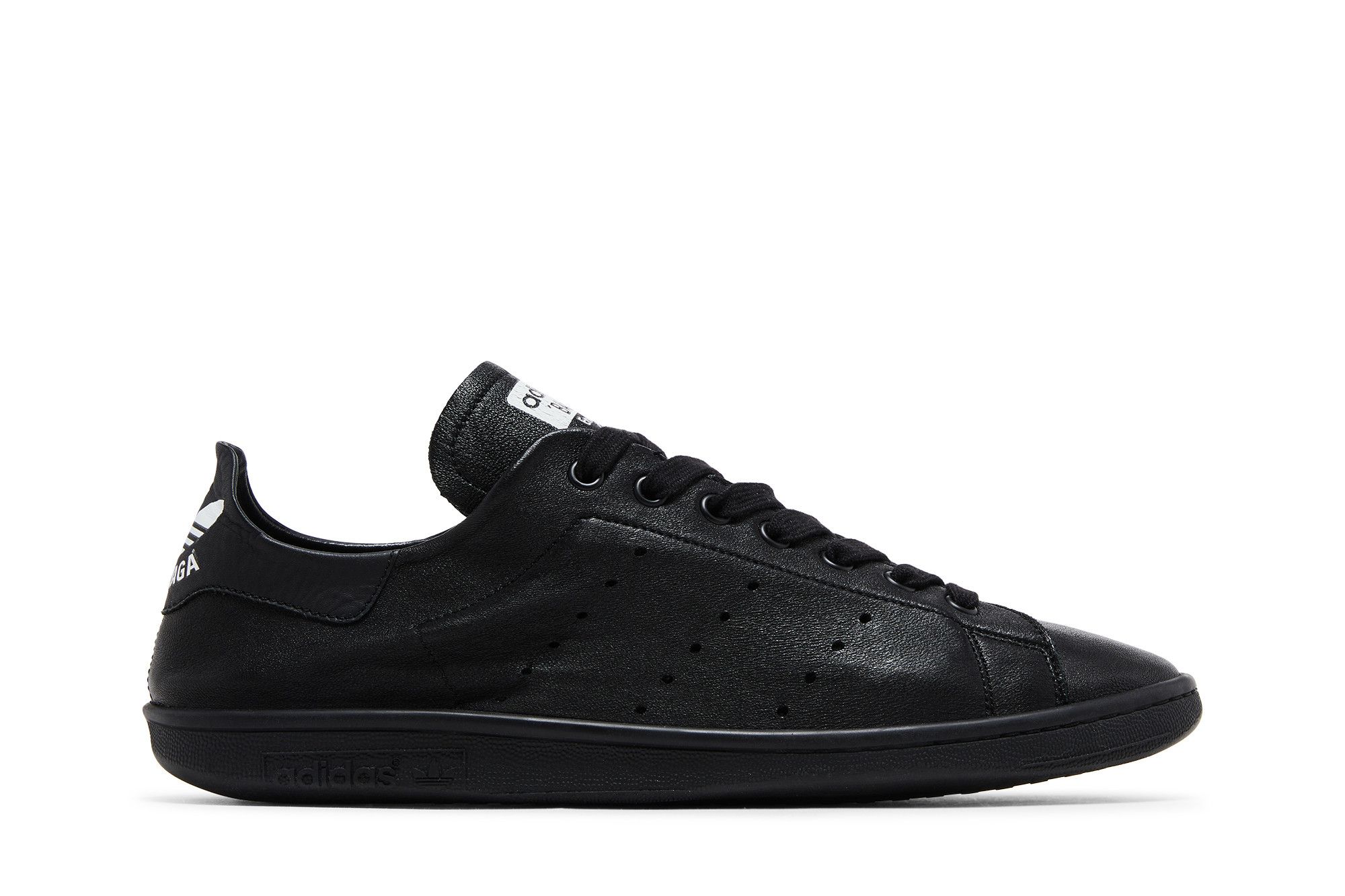 【Balenciaga x Adidas】 Stan Smith Black ★大人気 Balenciaga x Adidas Stan Smith Men's Sneakers Black Color