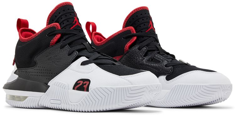 Air Jordan Stay Loyal 2 Black White Gym Red