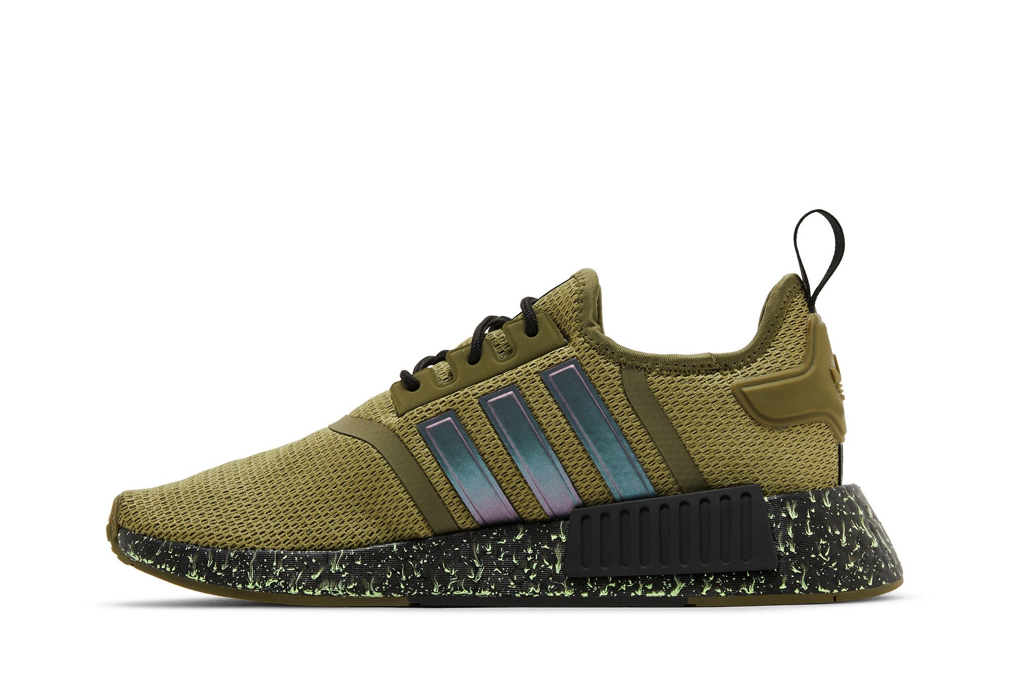 Adidas nmd r1 olive black hotsell