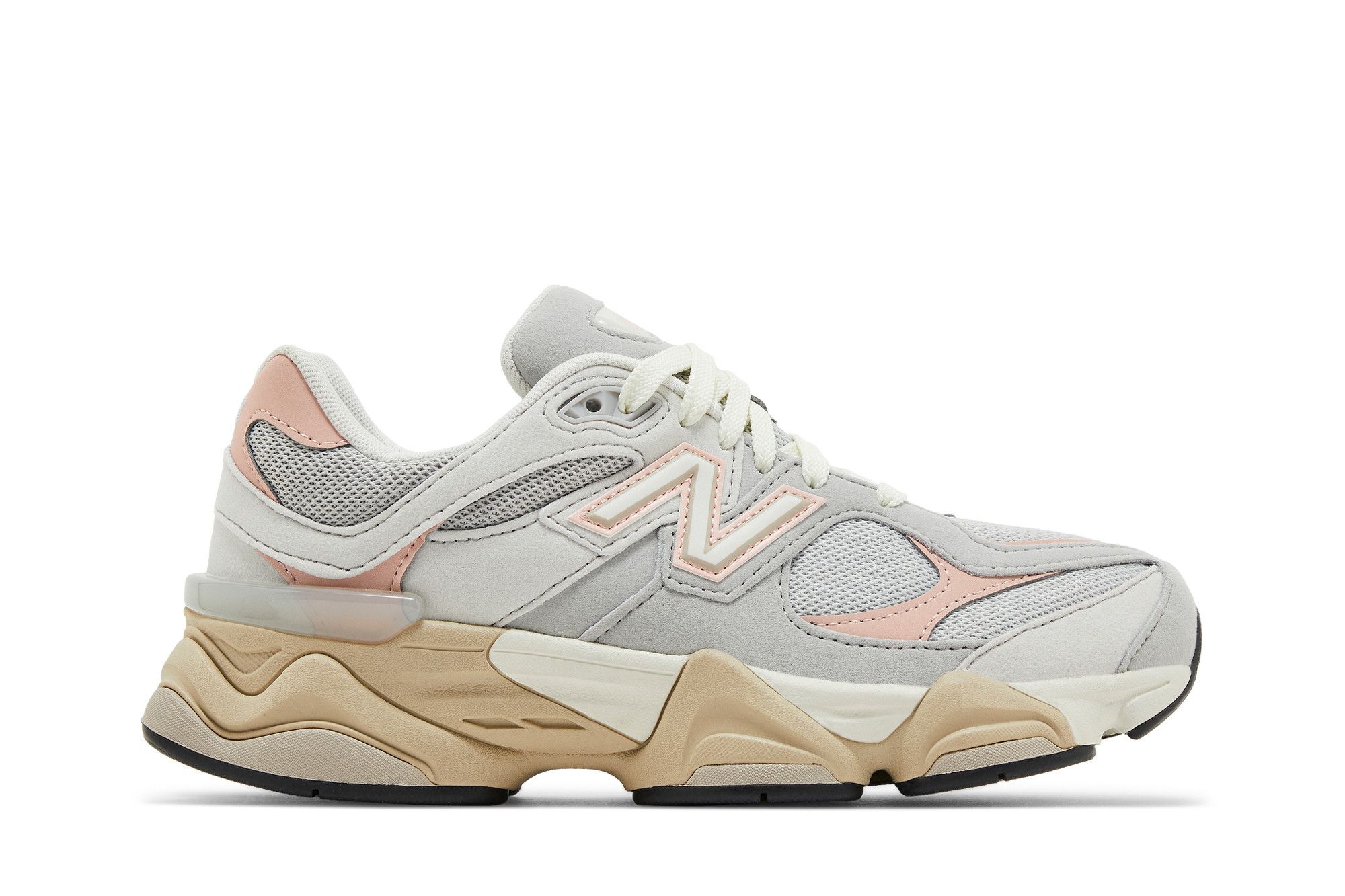 Buy New Balance 9060 Big Kid 'Grey Matter Pink Haze' - GC9060EL | GOAT