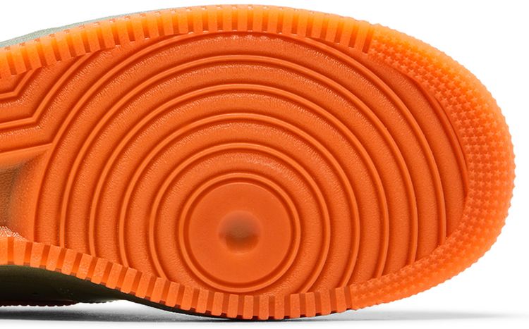Nike Air Force 1 Low 07 Premium Oil Green Safety Orange