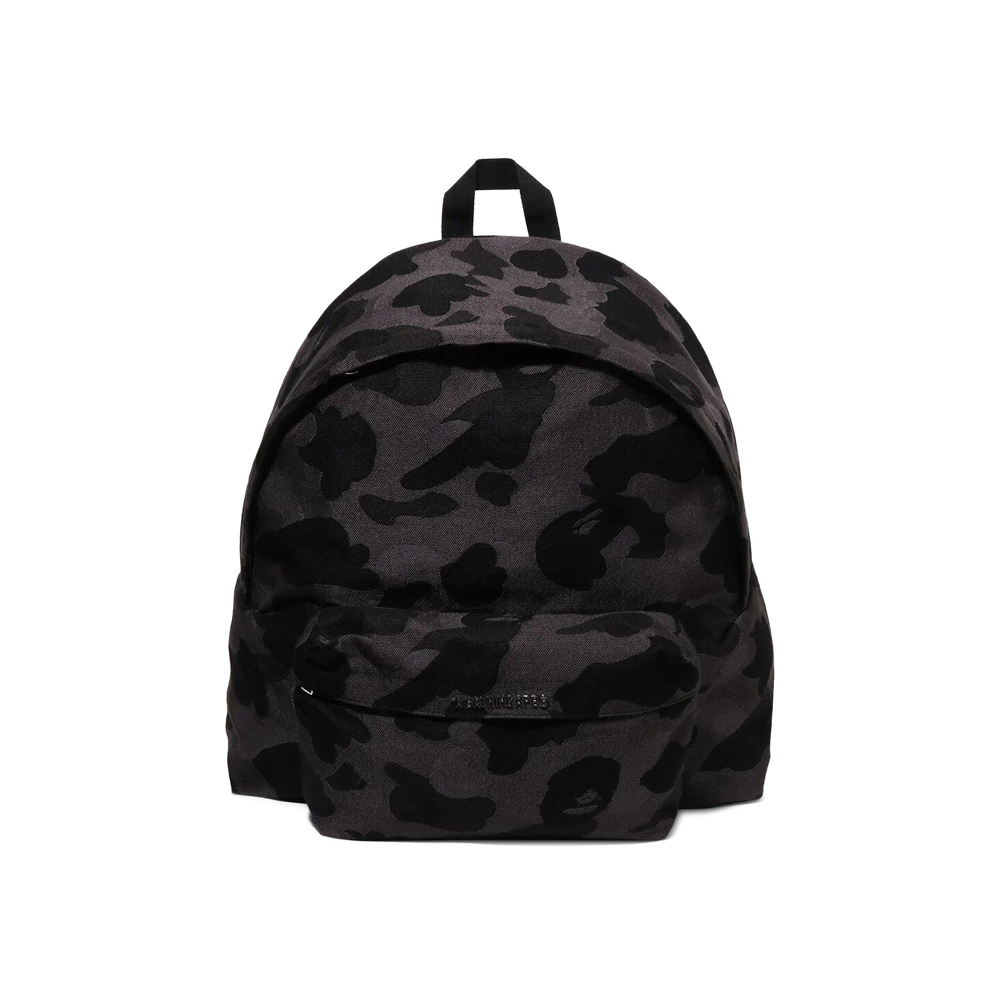 Buy BAPE Solid Camo Jacquard Daypack 'Black' - 1K20 189 309