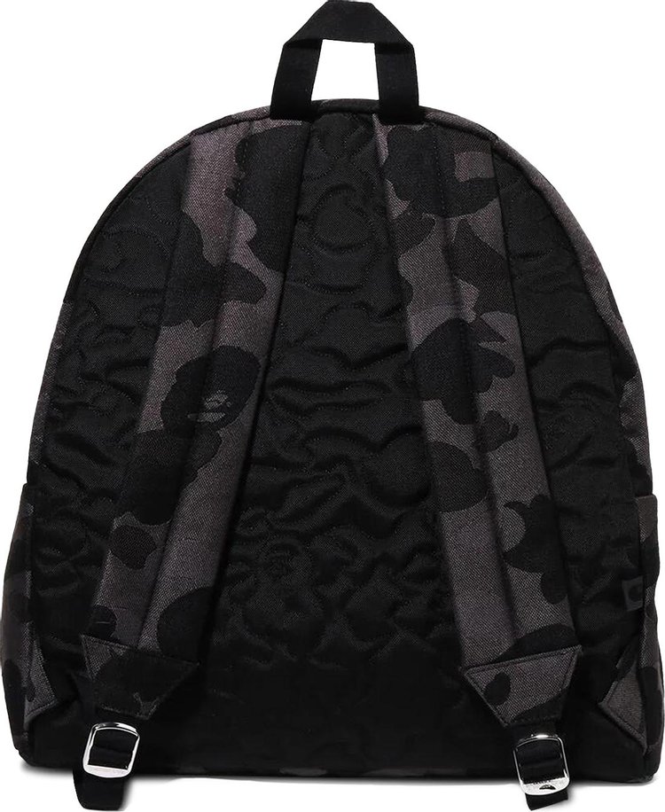 BAPE Solid Camo Jacquard Daypack Black