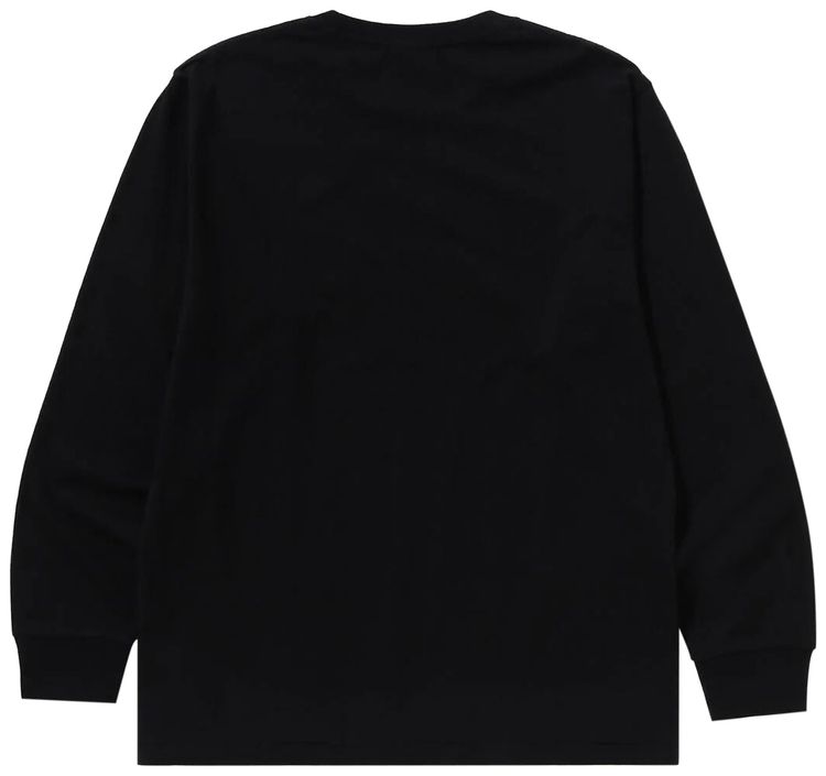 BAPE Kabuki Head Long Sleeve Tee Black