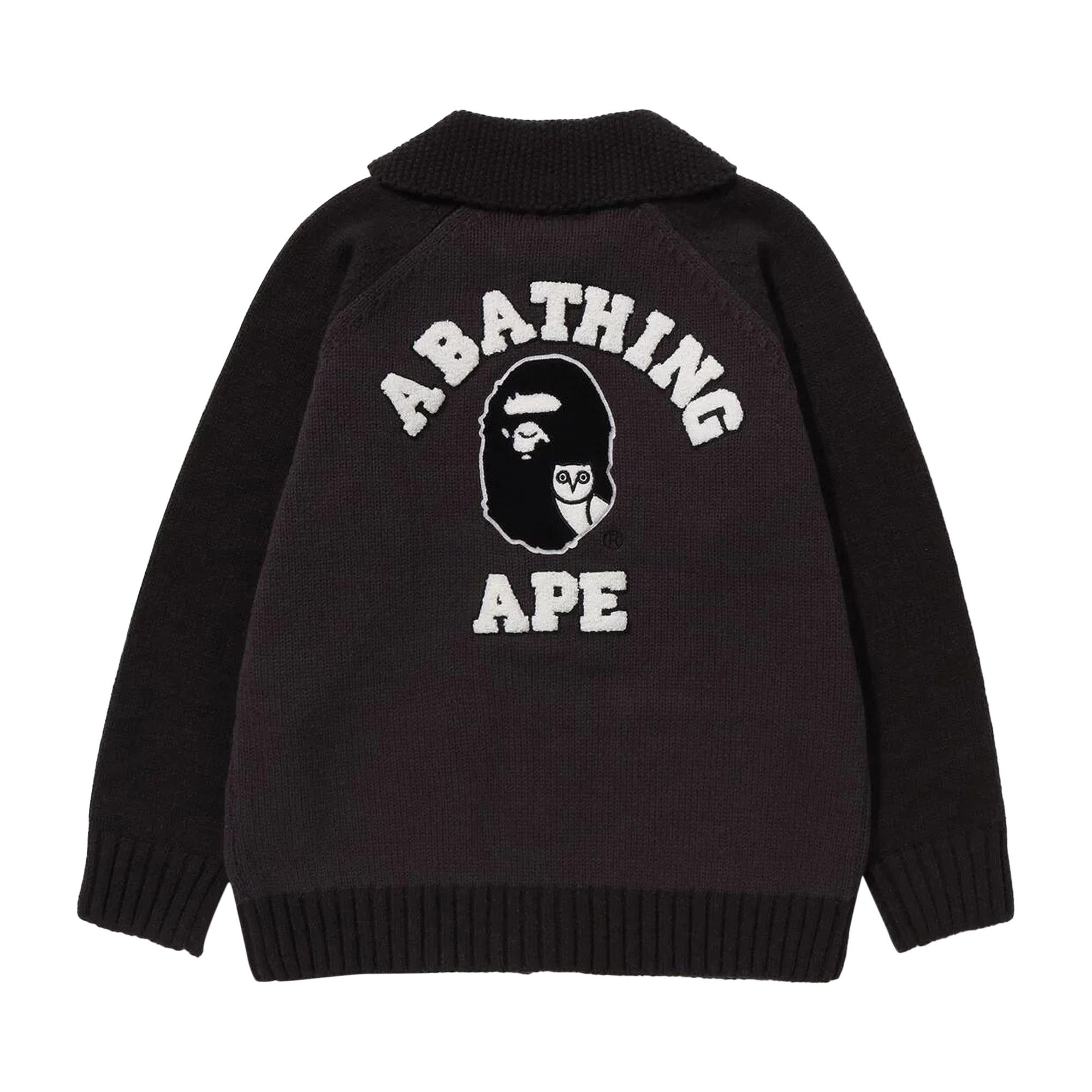 A BATHING APE】 × POST OVERALLS - CANADIAN SWEATER APE COWCHIN