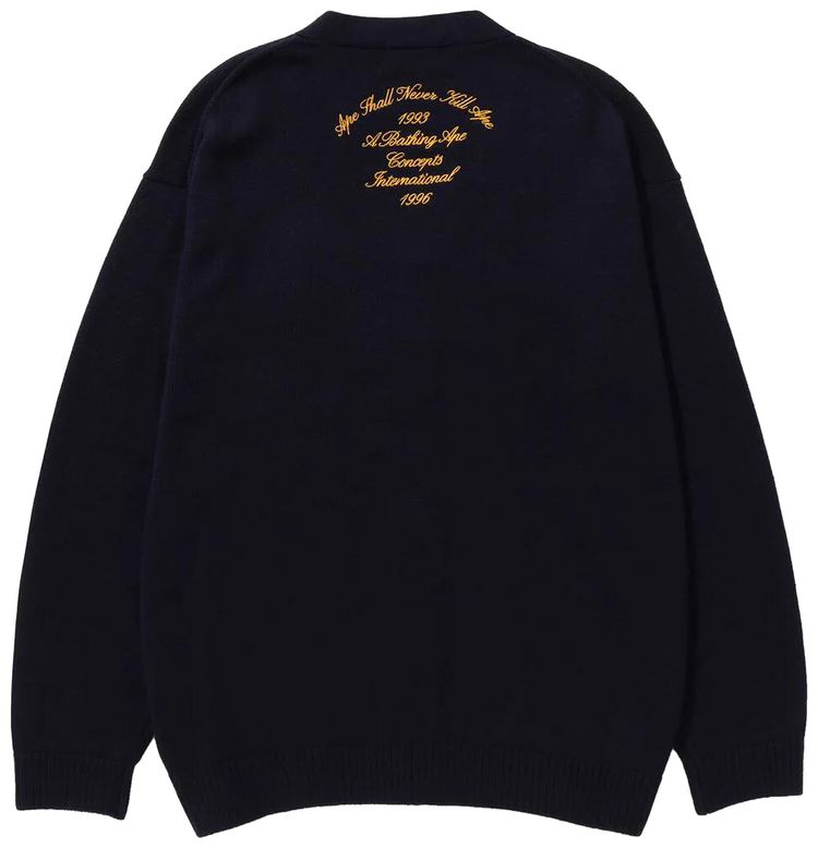 BAPE x Concepts Cardigan Navy