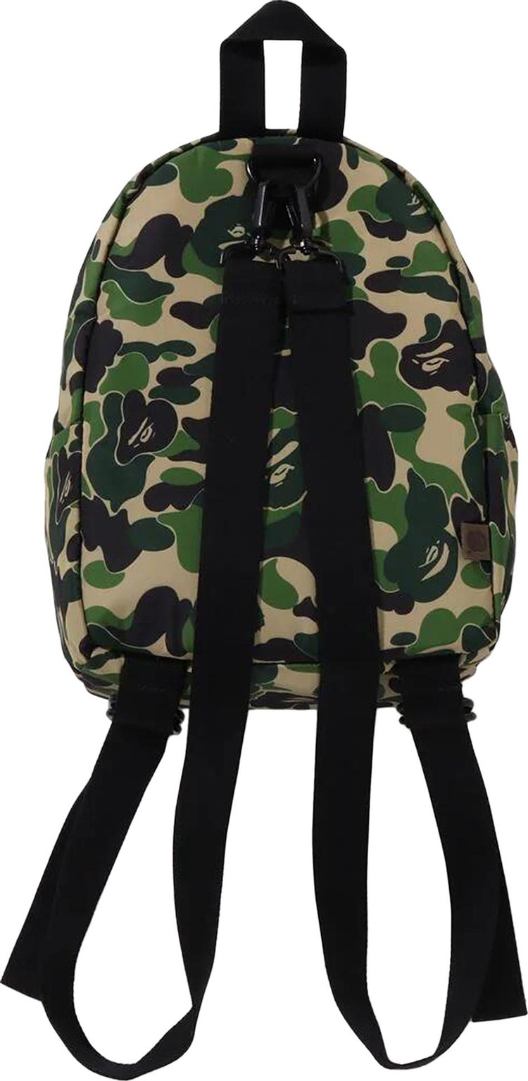 BAPE ABC Camo Small Shoulder Daypack Green