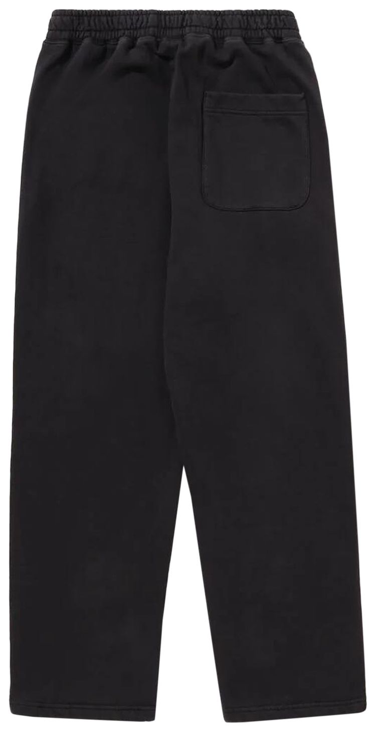 BAPE Bathing Ape Logo Relaxed Fit Sweatpants Black