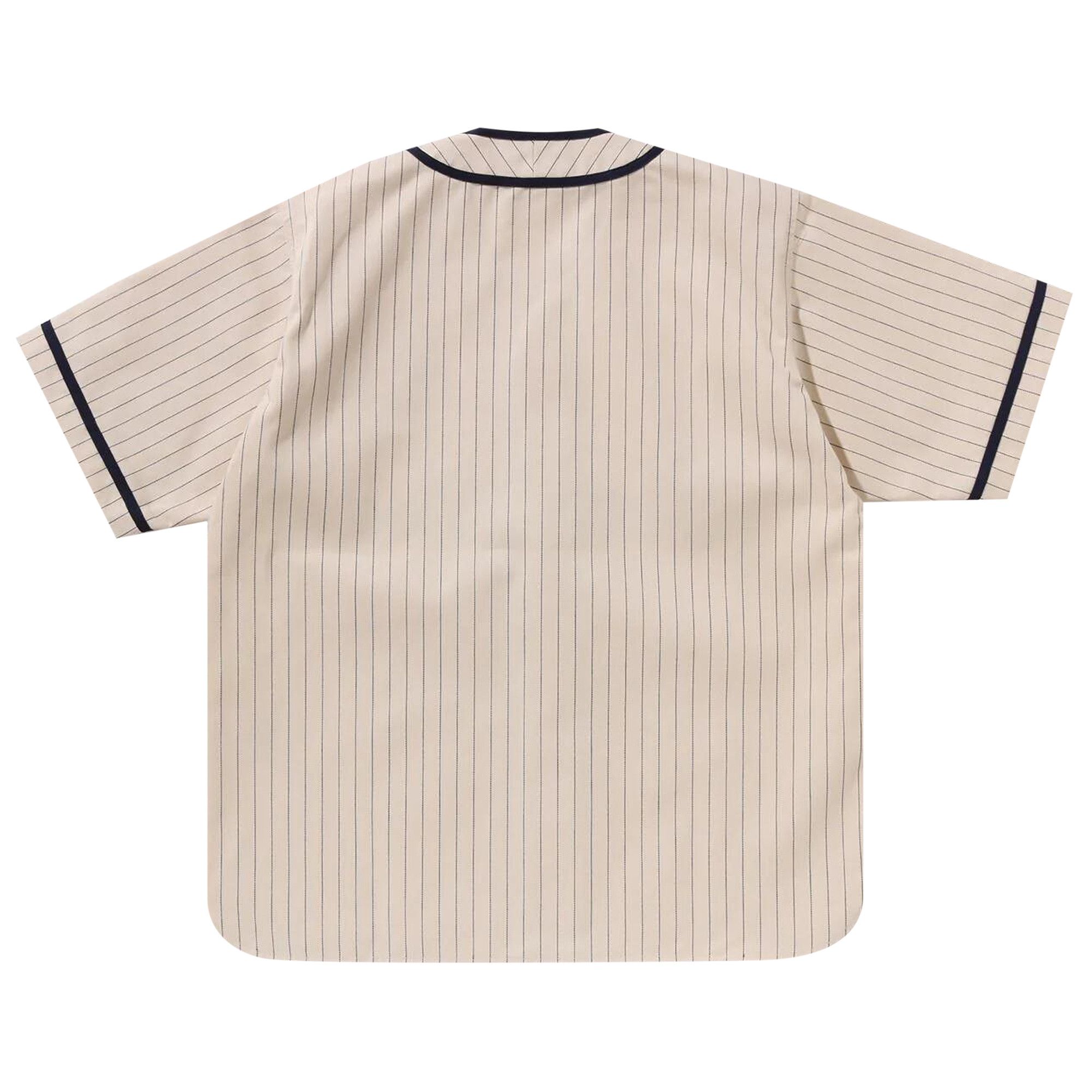 Size xl BAPE A Bathing Ape Baseball Shirt 'Ivory'