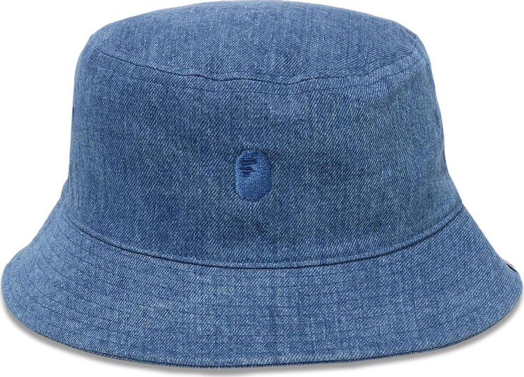 BAPE Denim Bucket Hat Light Indigo