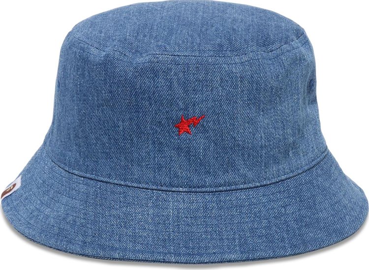 BAPE Denim Bucket Hat Light Indigo