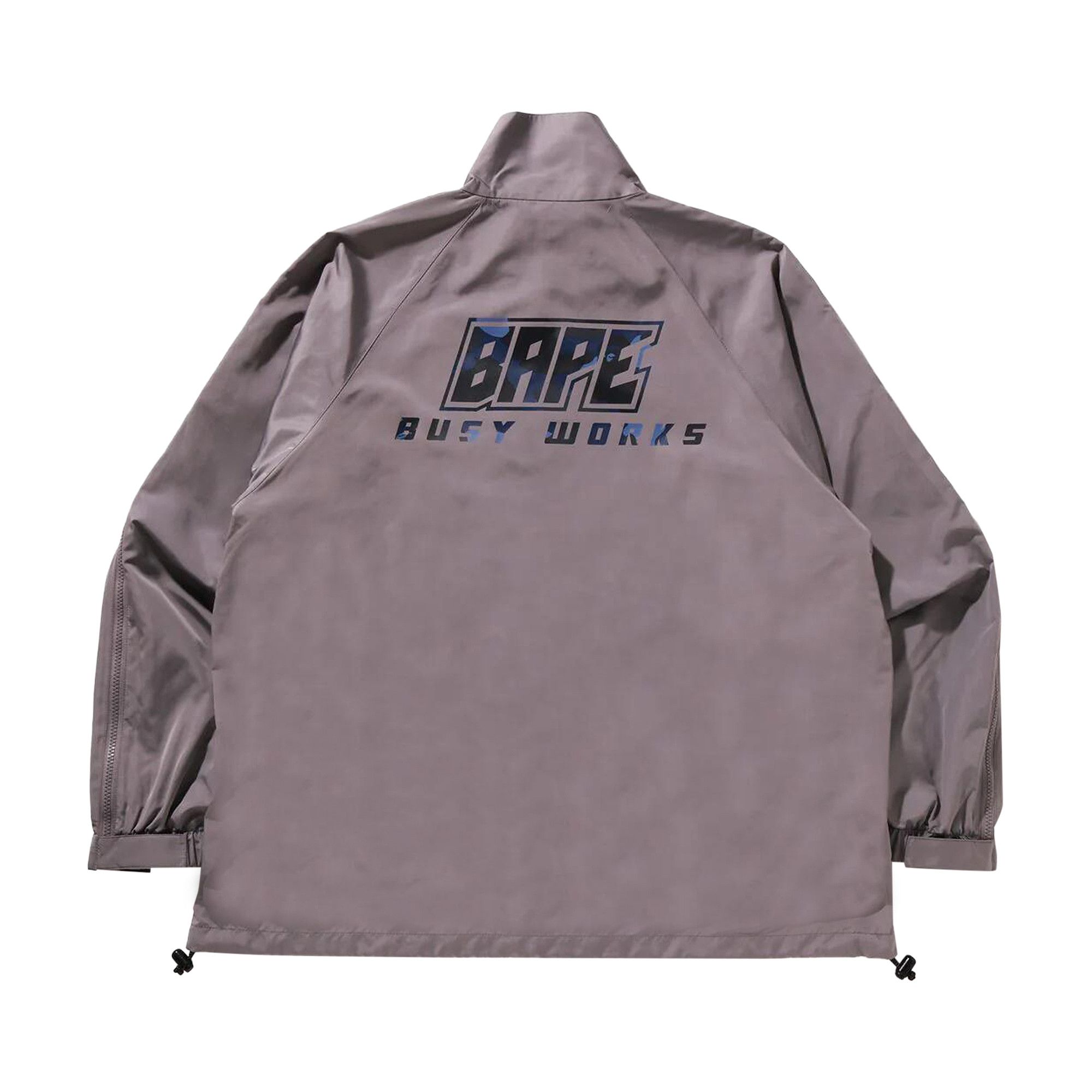 Buy BAPE Color Camo Deformation Relaxed Fit Track Jacket 'Grey