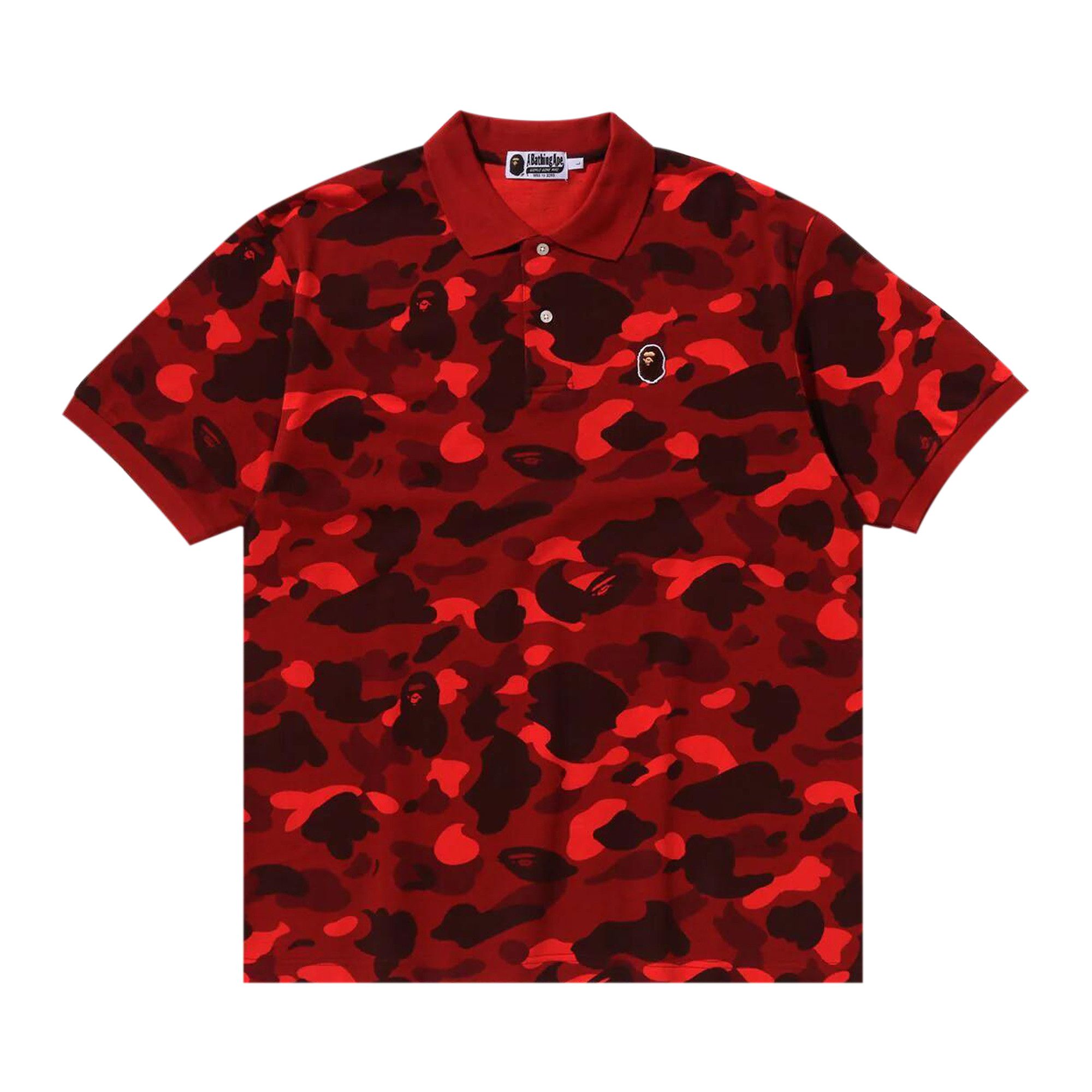 A BATHING APE BAPE スター ポロシャツ XL 赤 1469302_01.jpg.jpeg?width=750