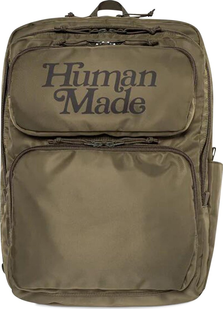 Human Made Backpack Olive Drab