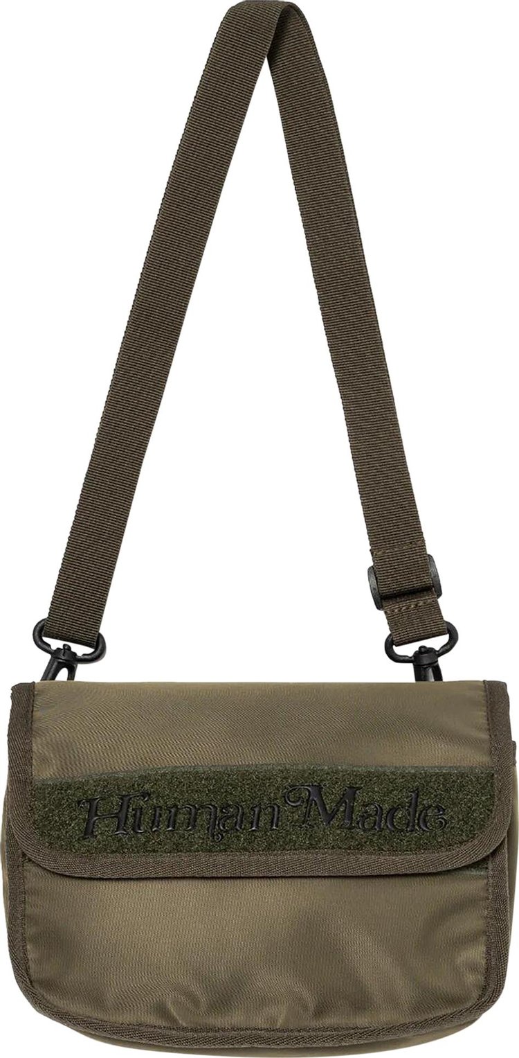 Human Made Small Shoulder Bag Olive Drab