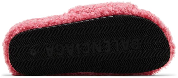 Balenciaga Wmns Furry Slides Sweet Pink