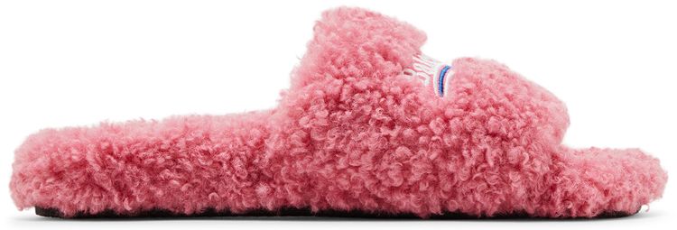 Balenciaga Wmns Furry Slides Sweet Pink