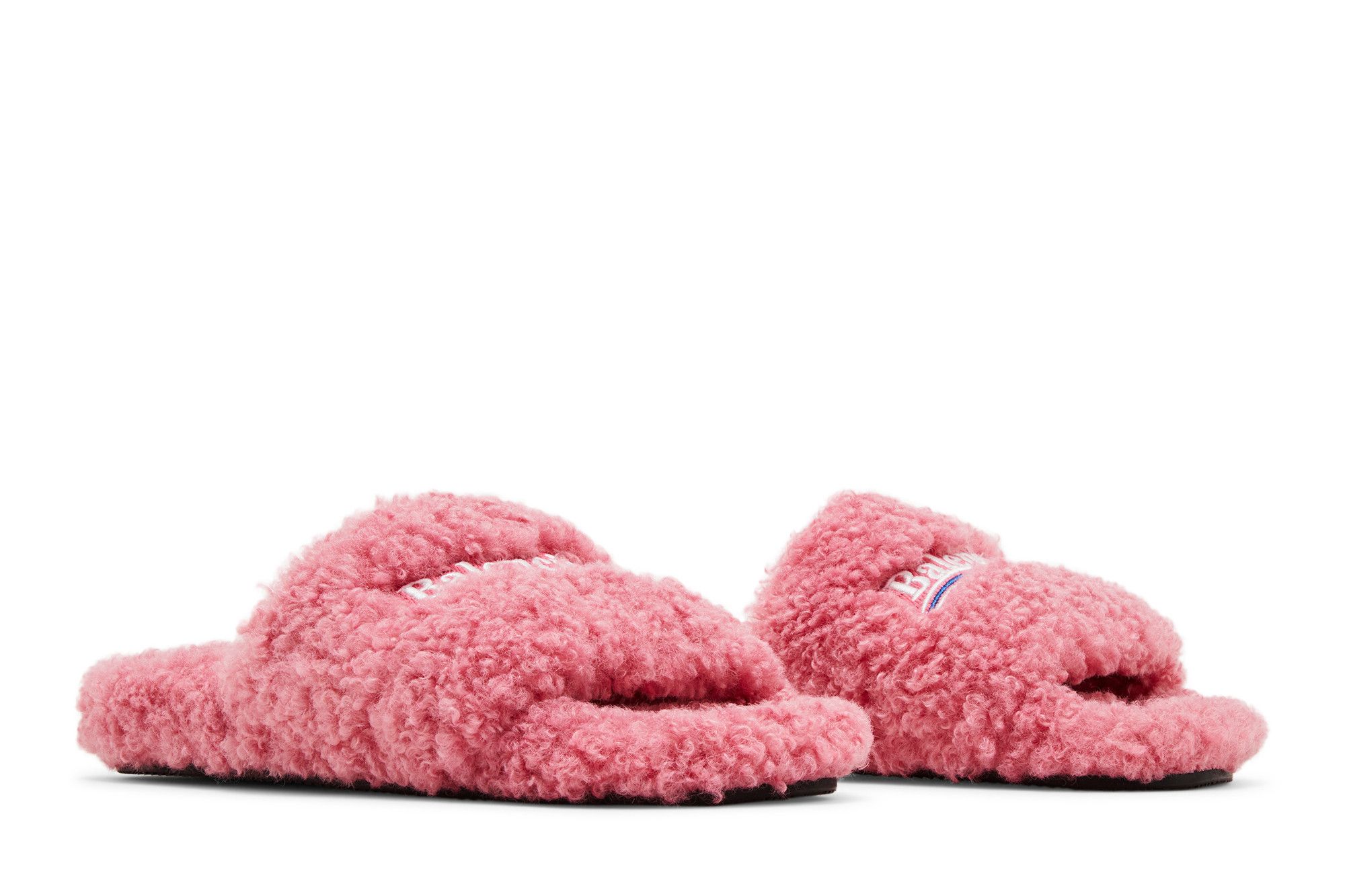 Buy Balenciaga Wmns Furry Slides 'Sweet Pink' - 654261 W2DO1 5596 | GOAT