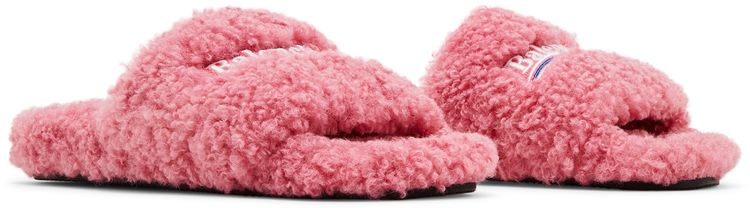 Balenciaga Wmns Furry Slides Sweet Pink