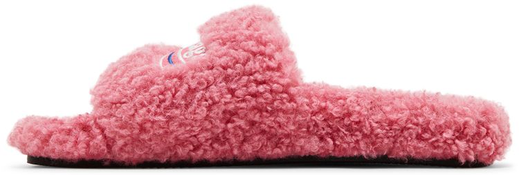 Balenciaga Wmns Furry Slides Sweet Pink