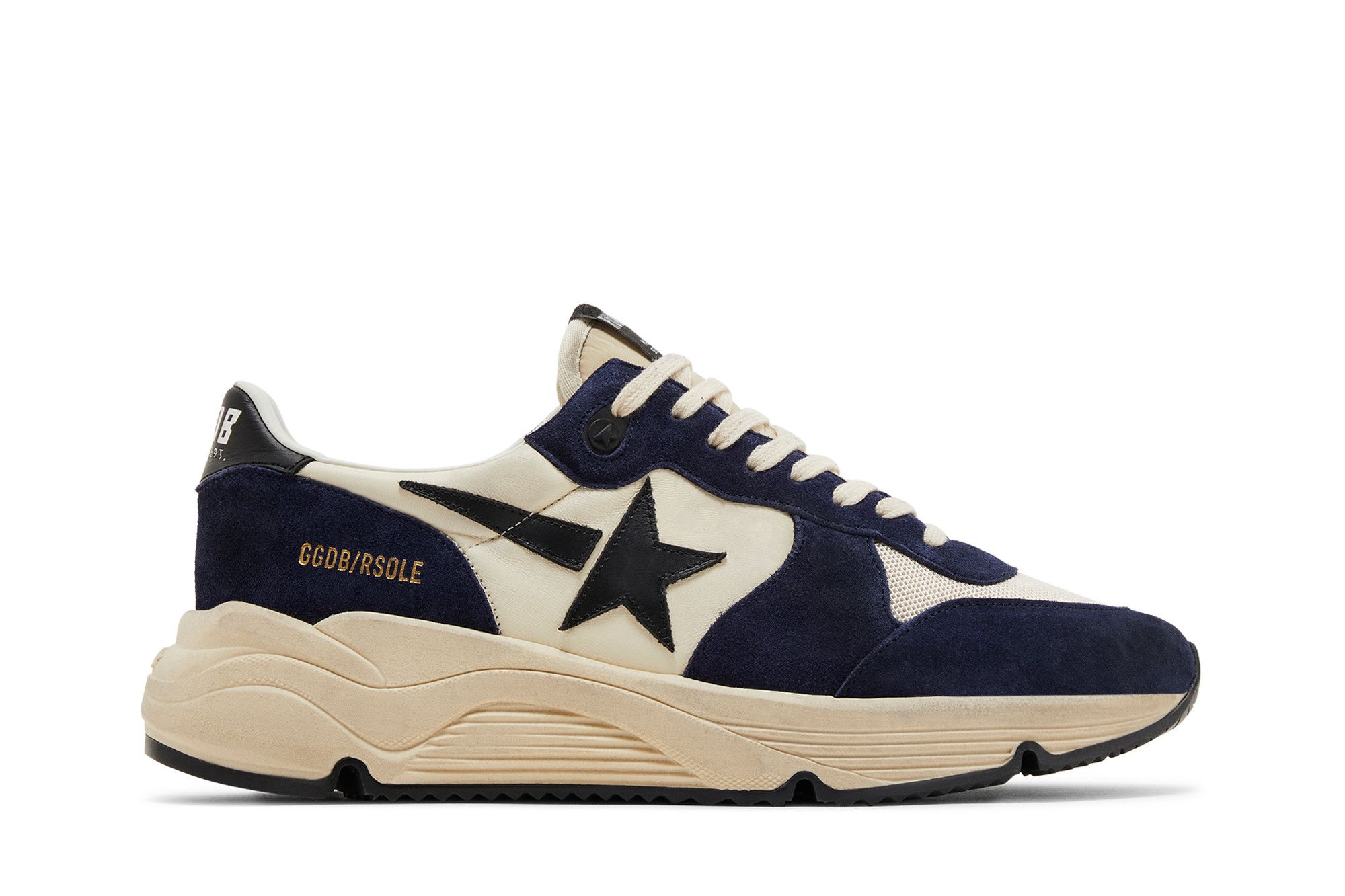 Buy Golden Goose Running Sole 'Blue White' - GMF00215