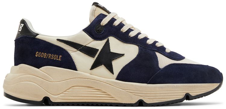 Golden Goose Running Sole Blue White