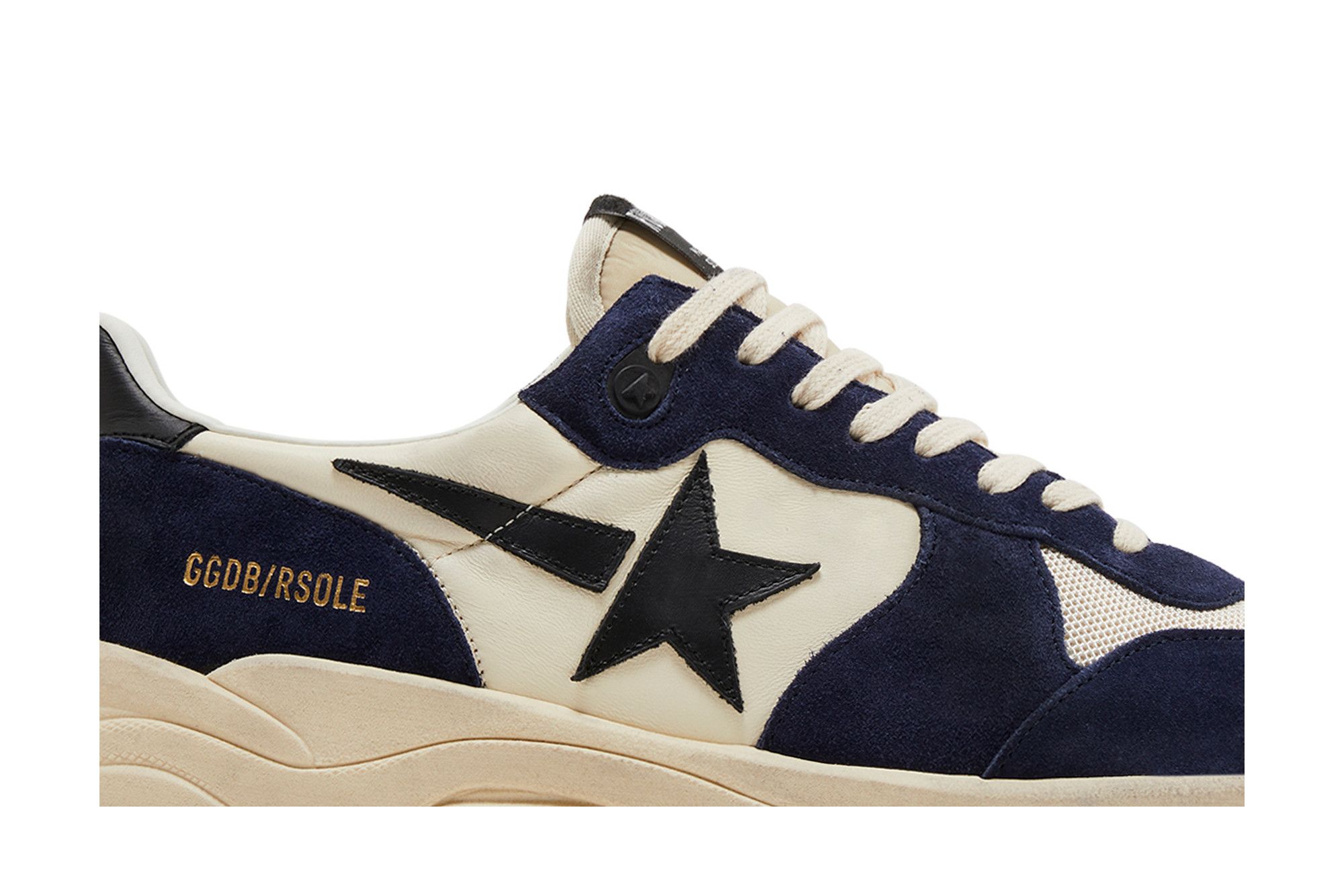 Buy Golden Goose Running Sole 'Blue White' - GMF00215
