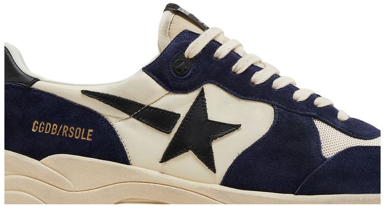 Golden Goose Running Sole Blue White