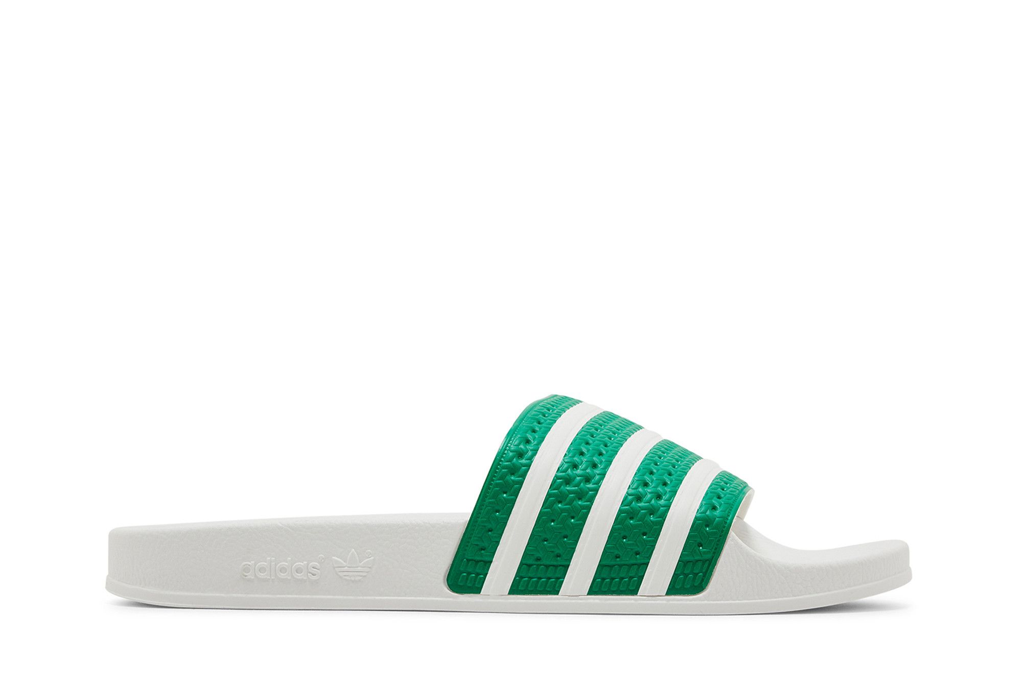 Buy Adilette Slides Green White IG9287 GOAT