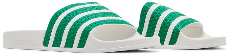 Adidas Adilette Slides Green White