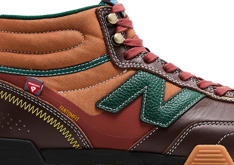 Numeric 440 Trail High v2 Brown Forest Green