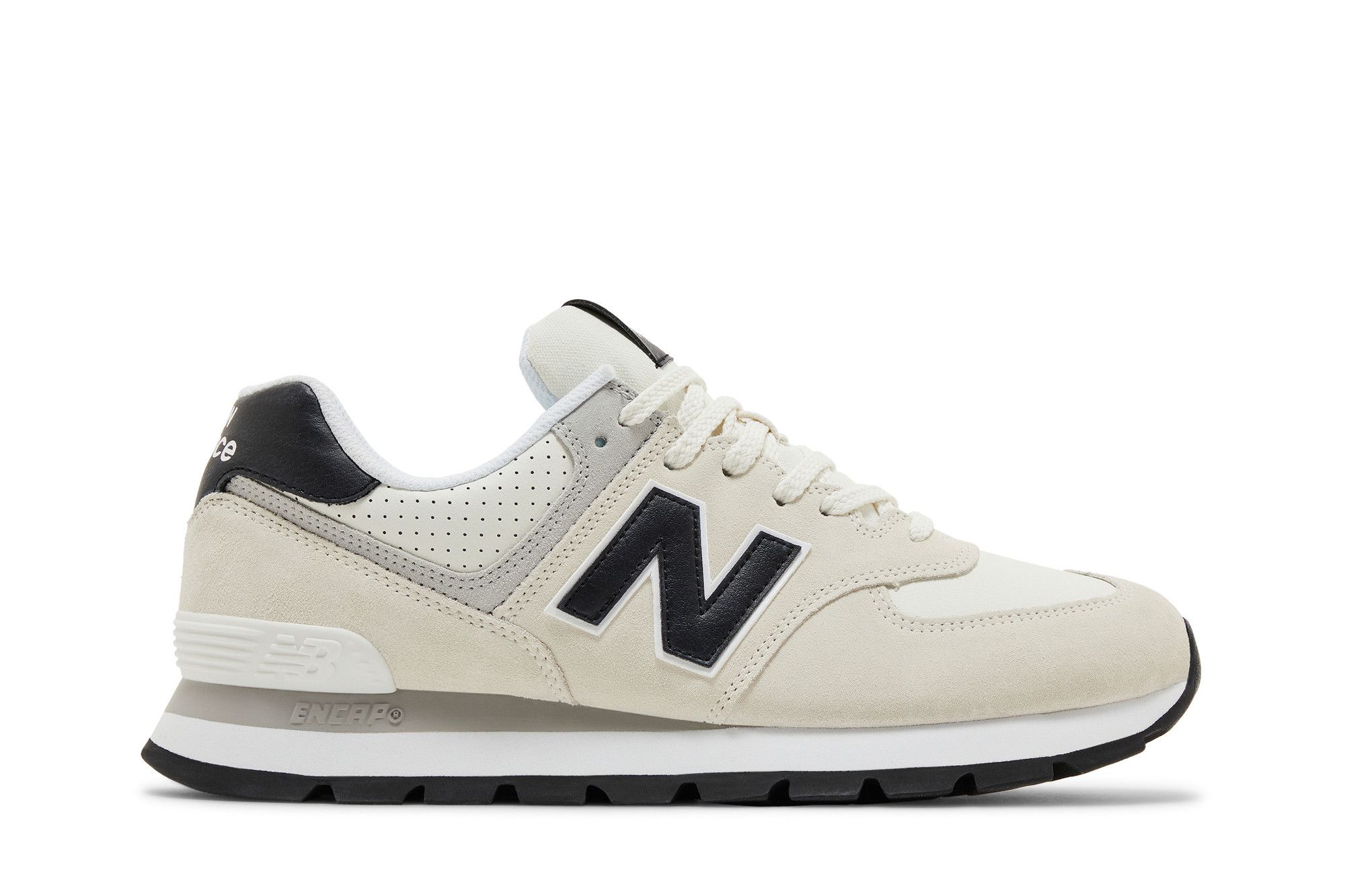 Buy 574 Rugged 'White Black' - ML574DBS | GOAT